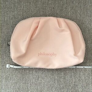 Philosophy makeup bag with Amazing Grace perfume sample.